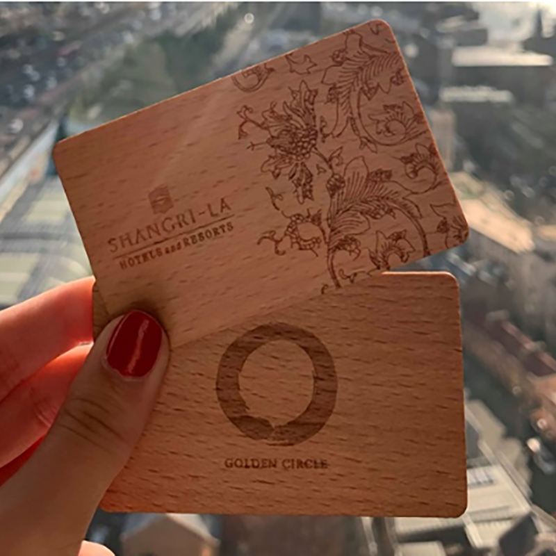 Το Shangri-la Hotel στο Σίδνεϊ χρησιμοποιεί ξύλινες κάρτες RFID αντί για πλαστικές κάρτες δωματίων